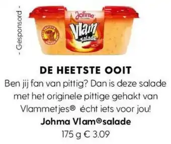 Albert Heijn Johma Vlam salade aanbieding