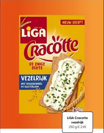 Albert Heijn LIGA Cracotte vezelrijk aanbieding