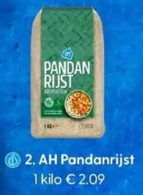 Albert Heijn AH Pandanrijst aanbieding