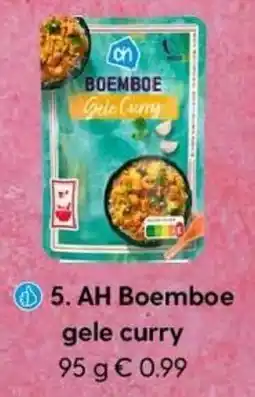 Albert Heijn AH Boemboe gele curry aanbieding