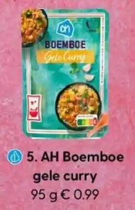 Albert Heijn AH Boemboe gele curry aanbieding