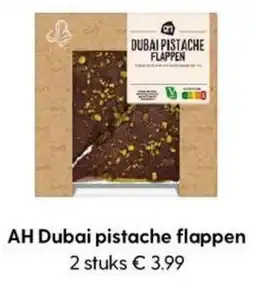 Albert Heijn AH Dubai pistache flappen aanbieding