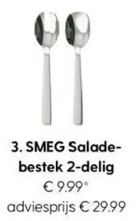 Albert Heijn SMEG Saladebestek aanbieding