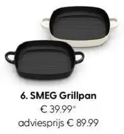 Albert Heijn SMEG Grillpan aanbieding