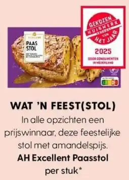 Albert Heijn AH Excellent Paasstol aanbieding