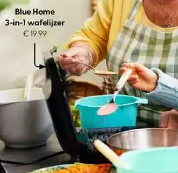 Albert Heijn Blue Home 3 in 1 wafelijzer aanbieding