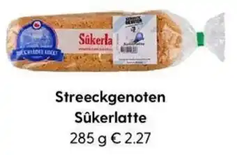 Albert Heijn Streeckgenoten Sûkerlatte aanbieding