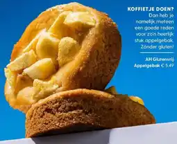 Albert Heijn AH Glutenvrij Appelgebak aanbieding