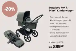 Babypark Bugaboo Fox 5, 2 in 1 Kinderwagen aanbieding