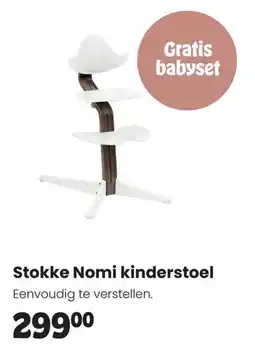 Babypark Stokke Nomi kinderstoel aanbieding