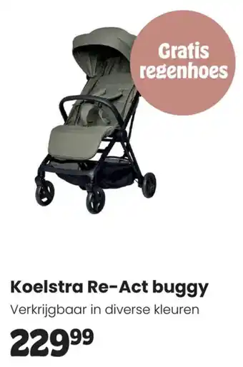 Babypark Koelstra Re Act buggy aanbieding