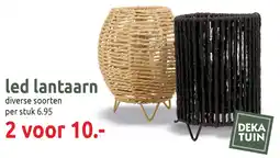 Deka Tuin Led lantaarn aanbieding