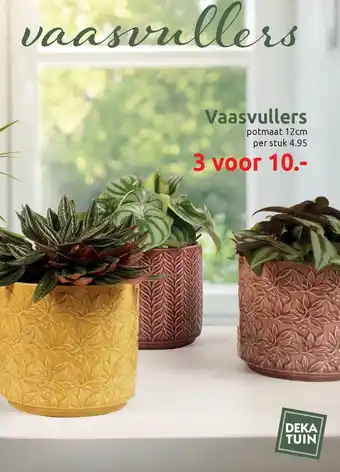 Deka Tuin Vaasvullers aanbieding
