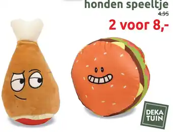 Deka Tuin Honden speeltje aanbieding