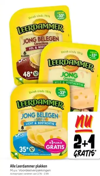 Jumbo Alle Leerdammer plakken aanbieding