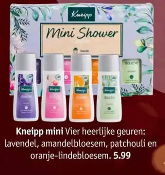 Kruidvat Kneipp mini aanbieding