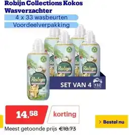 Bol.com Robijn Collections Kokos Wasverzachter aanbieding