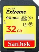 Bol.com SanDisk Extreme SDHC 32GB - 90MB/s - V30 aanbieding