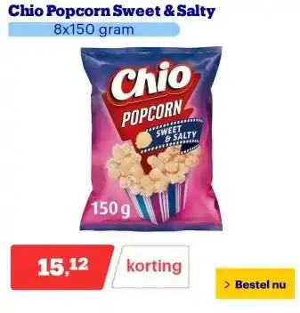 Bol.com Chio Popcorn Sweet & Salty aanbieding