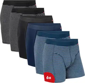 Amazon DANISH ENDURANCE Biologisch Katoenen Boxershorts, Onderbroeken voor Heren, 3-pack of 6-pack aanbieding