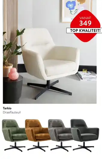 Profijt Meubel Tarkio Draaifauteuil aanbieding