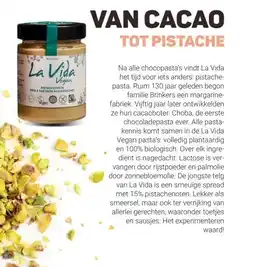 Ekoplaza VAN CACAO TOT PISTACHE aanbieding