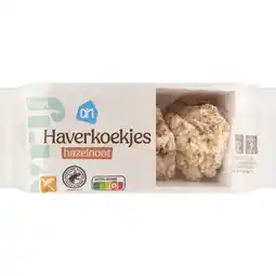 Albert Heijn AH Glutenvrij Haverkoekjes hazelnoot aanbieding
