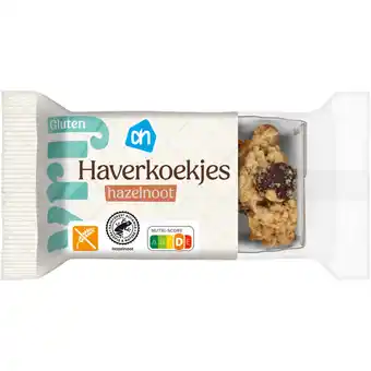 Albert Heijn AH Glutenvrij Haverkoekjes hazelnoot aanbieding