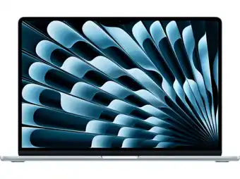 MediaMarkt Apple Macbook Air 15 Inch - M4 16 Gb 512 Sky Blue aanbieding