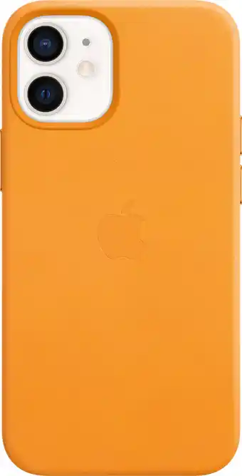 MediaMarkt Apple Iphone 12 Mini Leren Case California Poppy aanbieding