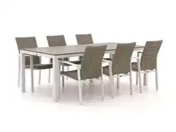 Kees Smit Manifesto Villongo/Fidenza 220cm dining tuinset 7-delig aanbieding