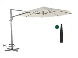 Kees Smit Shadowline Francisco zweefparasol ø 330cm aanbieding