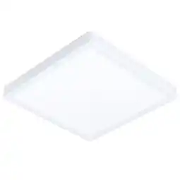 Praxis EGLO plafondlamp LED Fueva 5 wit vierkant 28,5cm 20W aanbieding
