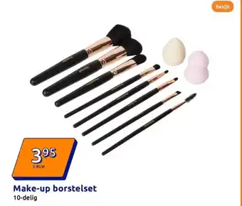 Action Make up borstelset aanbieding