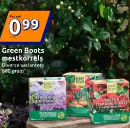 Action Green Boots mestkorrels aanbieding