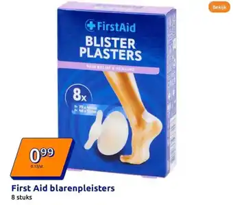 Action First Aid blarenpleisters aanbieding