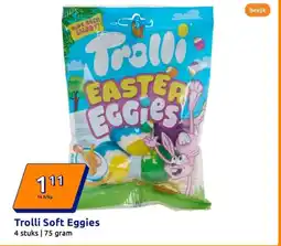 Action Trolli Soft Eggies aanbieding