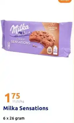 Action Milka Sensations aanbieding