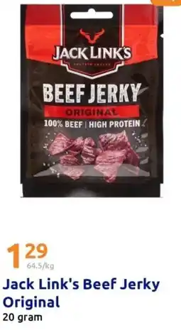 Action Jack Link's Beef Jerky Original aanbieding