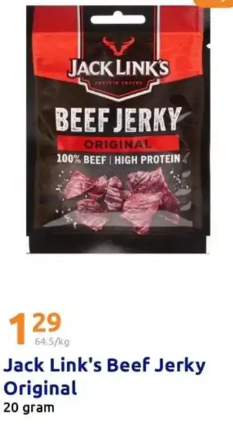 Action Jack Link's Beef Jerky Original aanbieding