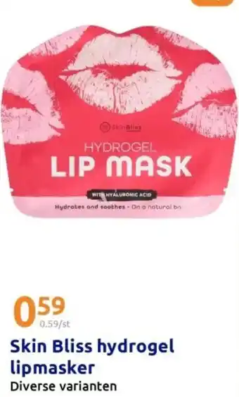 Action Skin Bliss hydrogel lipmasker aanbieding