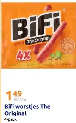 Action Bifi worstjes The Original aanbieding