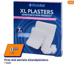 Action First Aid steriele eilandpleisters aanbieding