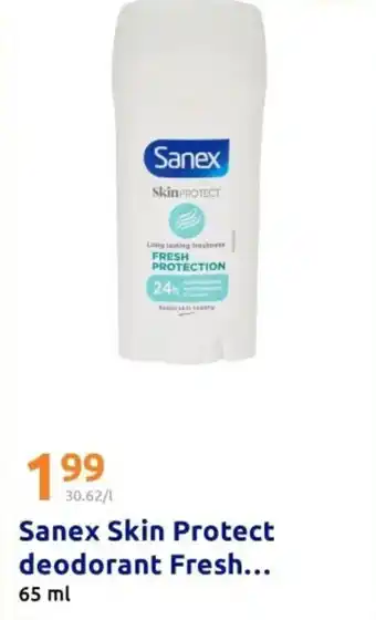 Action Sanex Skin Protect deodorant Fresh... aanbieding