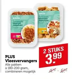 Coop PLUS Vleesvervangers aanbieding