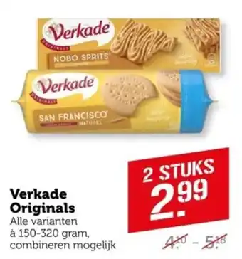 Coop Verkade Originals aanbieding