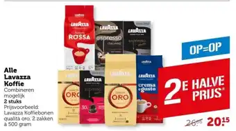 Coop Alle Lavazza Koffie aanbieding