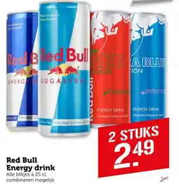 Coop Red Bull Energy drink aanbieding