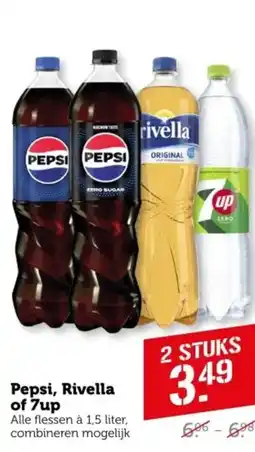 Coop Pepsi, Rivella of 7up aanbieding