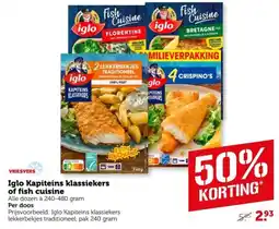 Coop Iglo Kapiteins klassiekers aanbieding